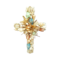 Coastal Shell Cross Wreath - Handcrafted Mother's Day Gift - Final sale / Non-returnable and Non-refundable